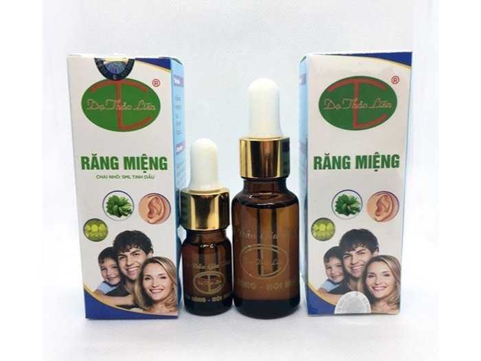 Tinh dầu thảo dược Răng miệng (hỗ trợ điều trị sâu răng hôi miệng) - Dạ Thảo Liên 5 ml