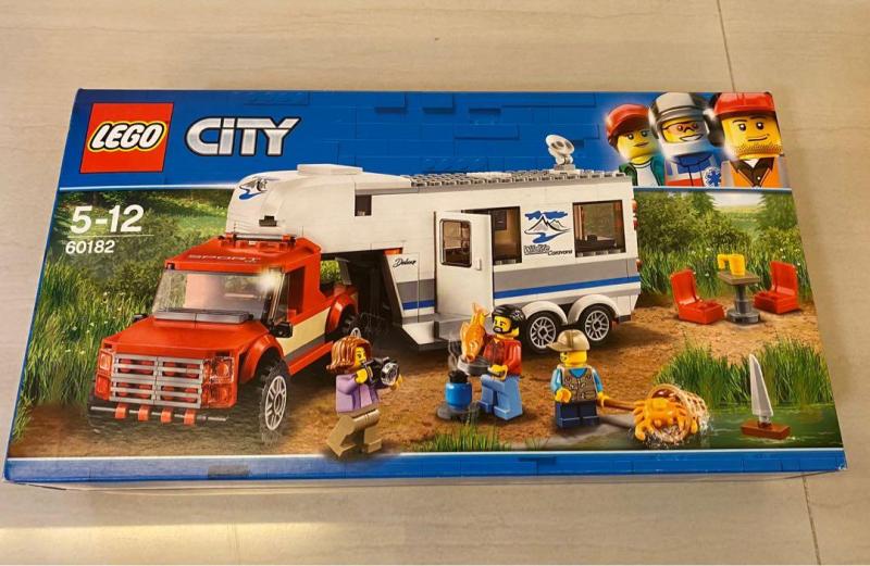 LEGO City 60182 _Xe Tải cắm trại( 344 chi tiết)