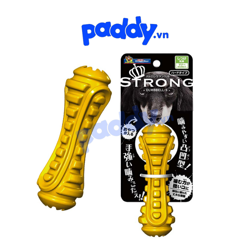 Đồ Chơi Cho Chó Cao Su Siêu Bền DoggyMan Strong