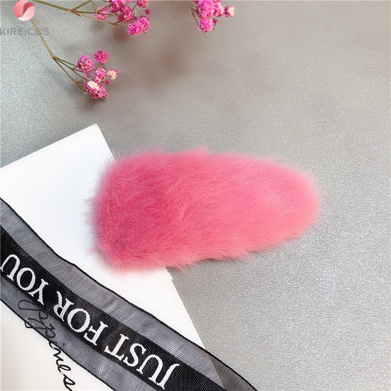 [HCM]Kẹp Tóc Lông Mịn Siêu Xinh Hot trend Hàn Quốc