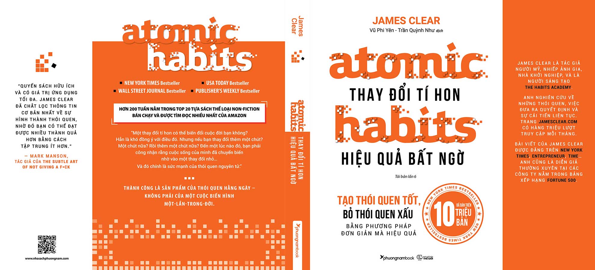 Atomic Habits - Thay Đổi Tí Hon, Hiệu Quả Bất Ngờ (Tái bản năm 2023)