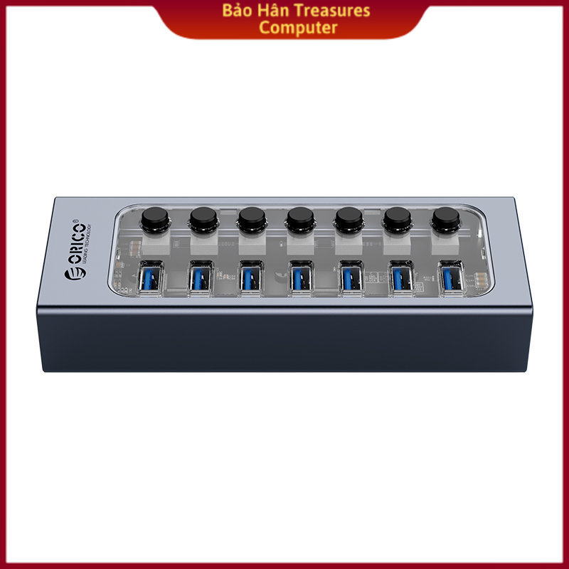 Set split USB hub Orico at2u3-7ab 7 ports USB 3.0 with the Port individually-genuine goods
