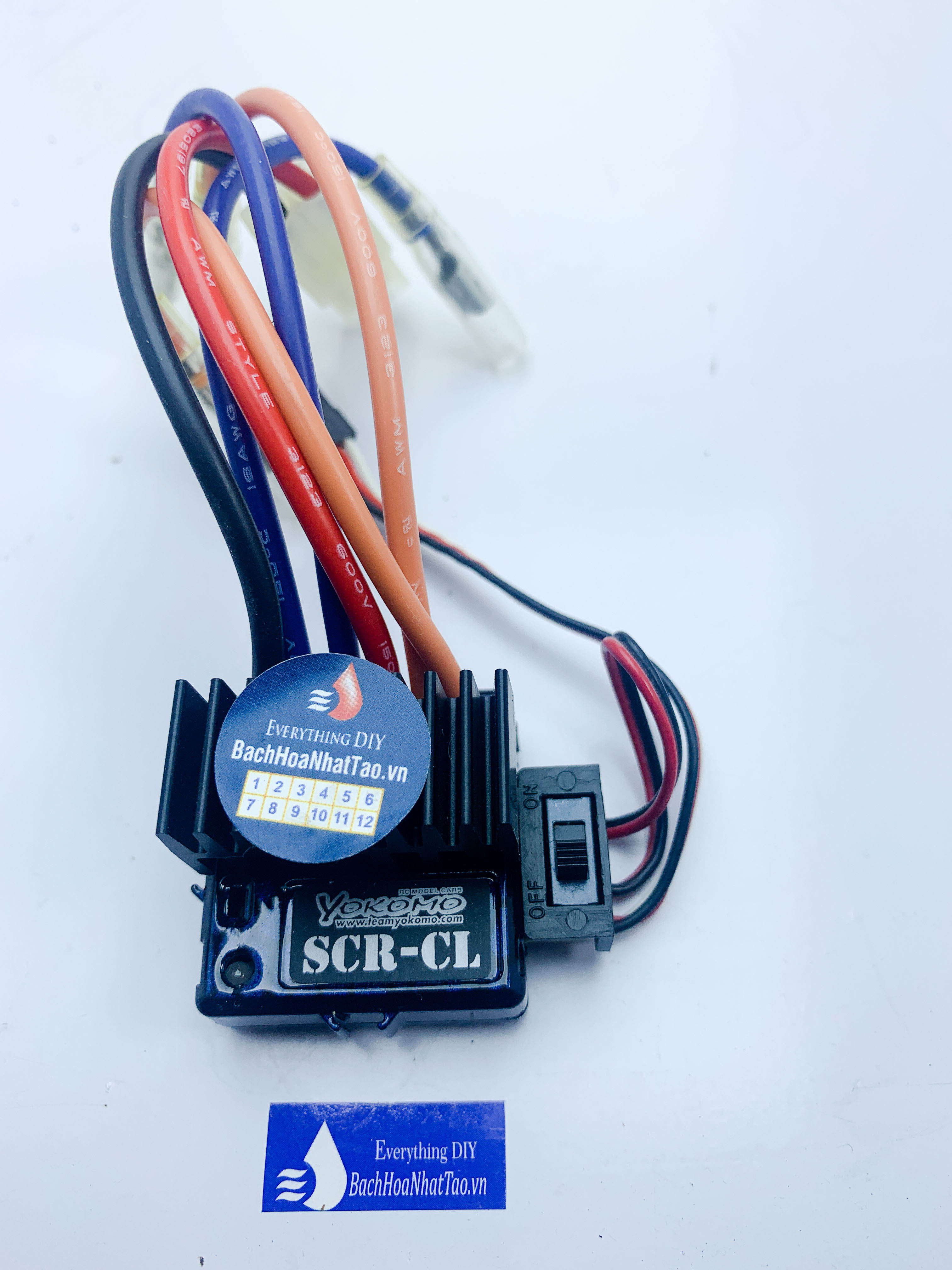 Yokomo ESC CL cho motor chổi than