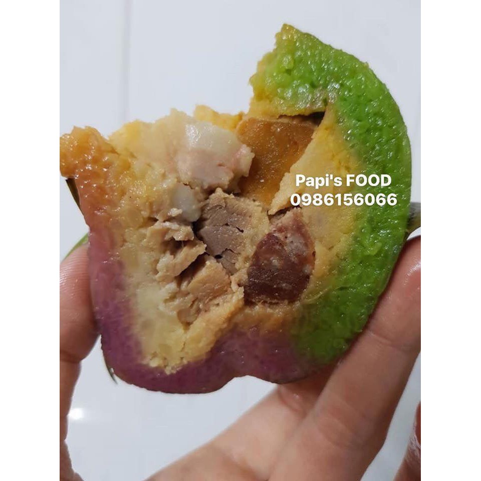 Bánh Tét Ba Màu - Đặc Sản Trà Vinh