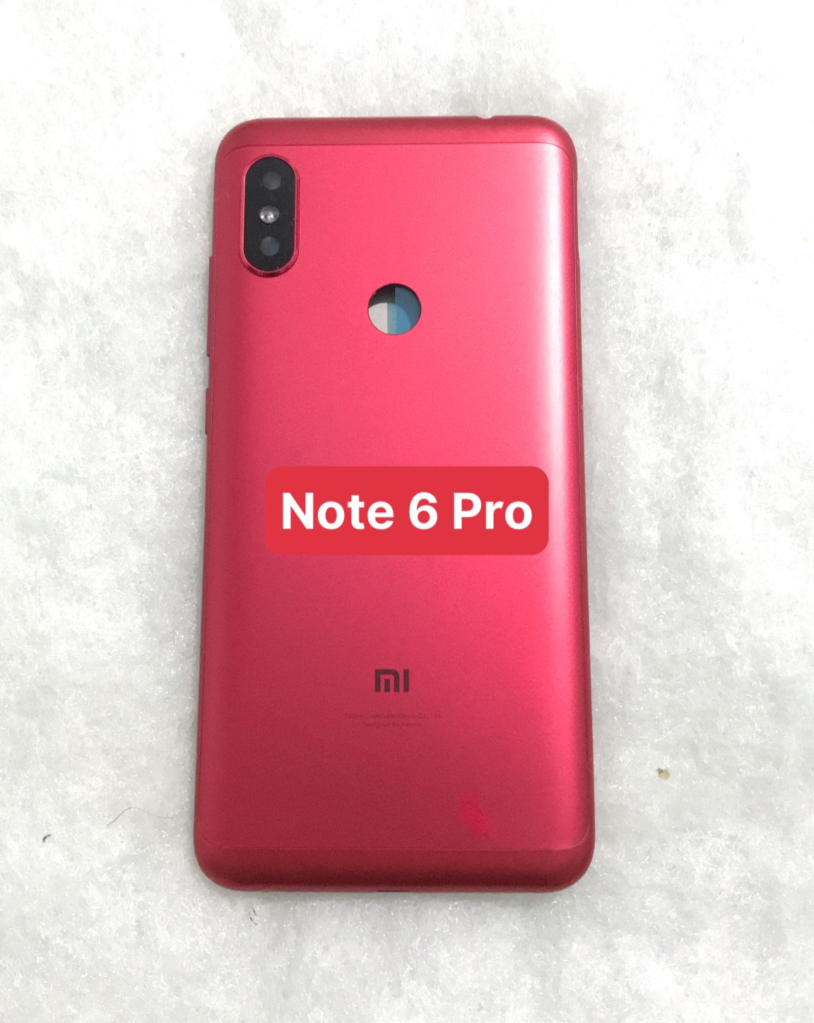 Bộ vỏ Xiaomi Redmi Note 6 Pro ( bộ gồm lưng, xương, nút bấm và kính camera)