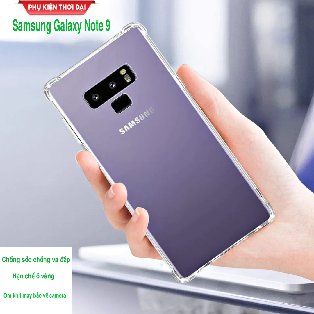 Ốp lưng Samsung Galaxy Note 9 / Note 10 Plus / Note 20 Ultra / S22 Ultra / S23 Ultra / S24 Ultra dẻo TPU siêu mỏng chống sốc cao cấp