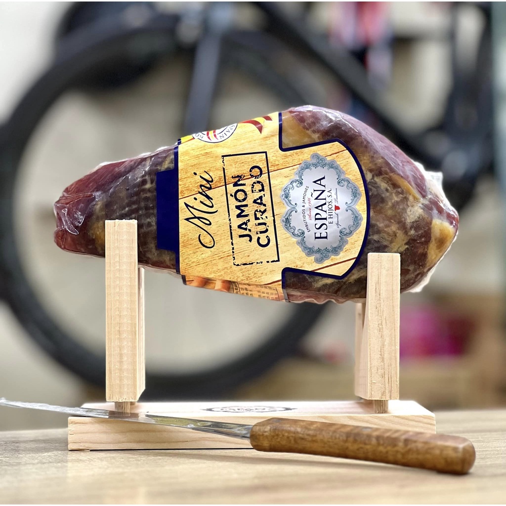 🌈🌈 Đùi heo muối Espana Mini Jamon Curado Tây Ban Nha - Món ngon nhất định phải thử