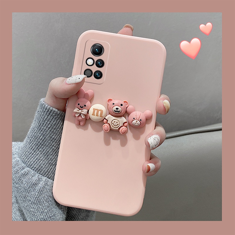 Ốp lưng Xiaomi Redmi Note 9,Note 9s,Note 9 Pro,Redmi Note 8,Note 8 Pro,Redmi Note 7,Redmi Note 5,Note 5 Pro vuông hình nổi HK33