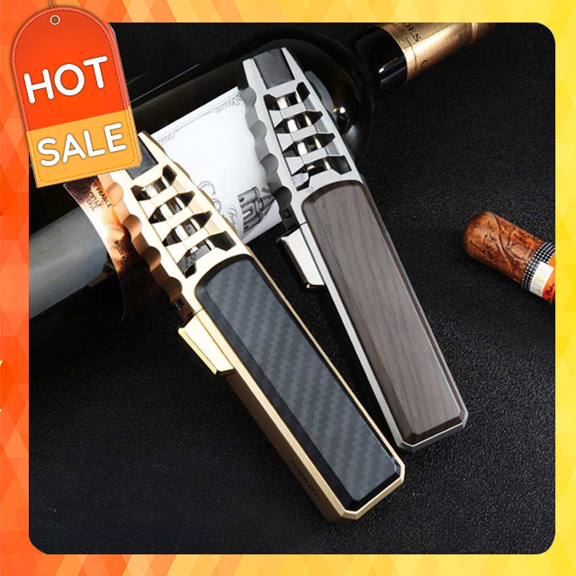 Hộp quẹt bật lửa khò 1 tia cầm tay Jobon ZB588, thiết kế nhỏ gọn, ngọn lửa khò 1 tia cực mạnh, dễ dàng điều chỉnh lửa và khóa rảnh tay - bật lửa khè - bật lửa độc lạ (KHÔNG CHỨA XĂNG GAS)