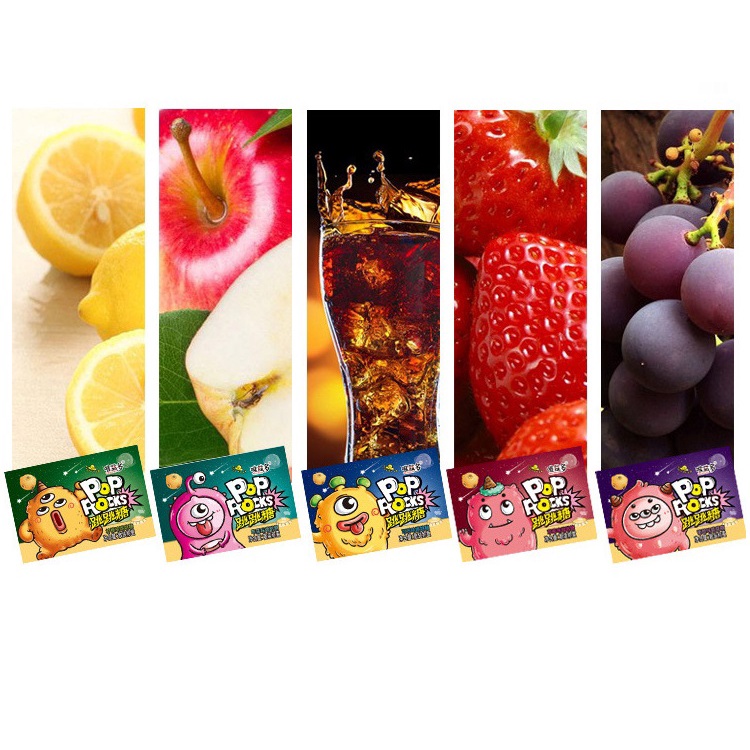 10 gói kẹo nổ pops rock phiên bản mới
