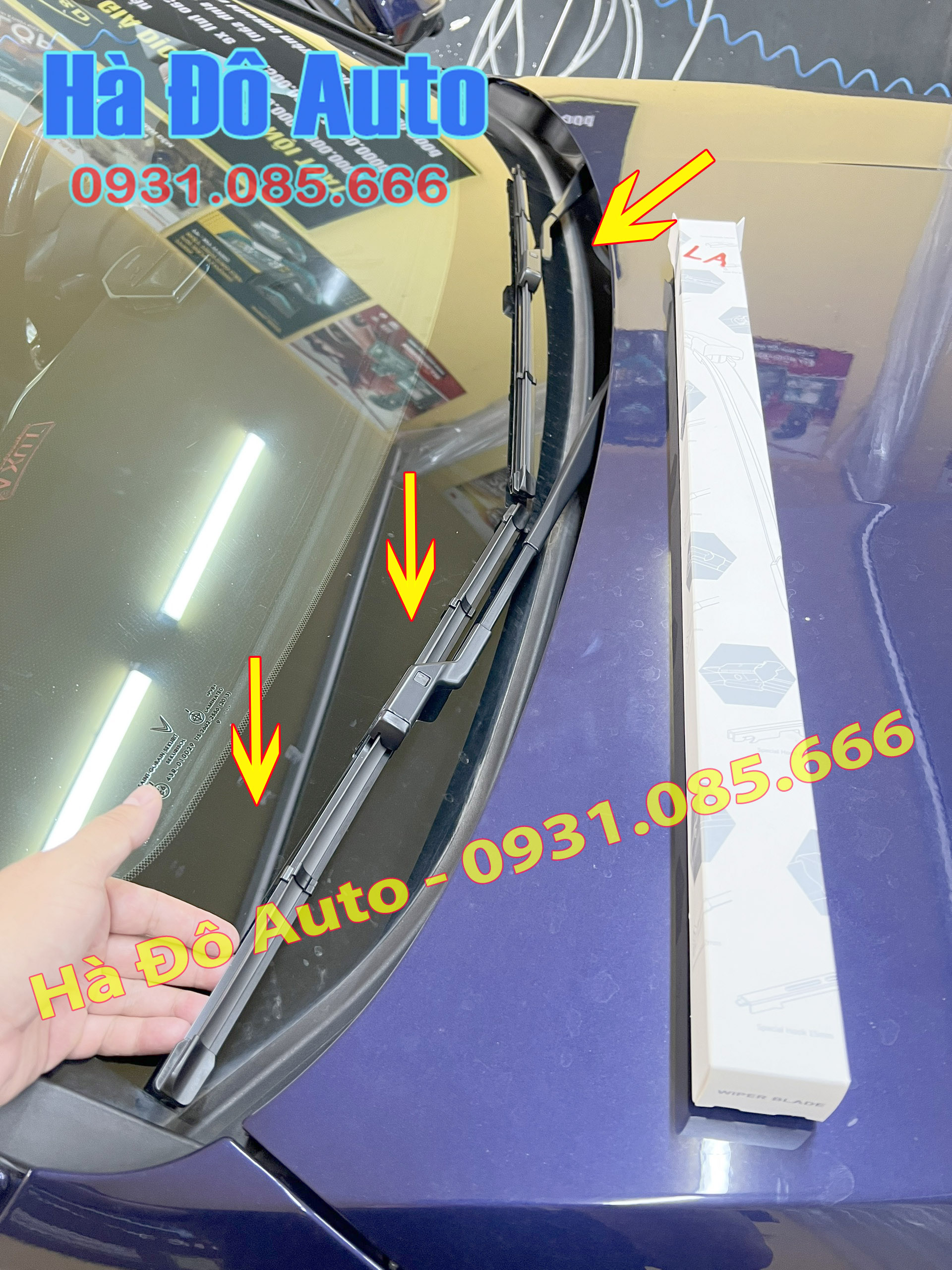 Bộ Chổi Gạt Mưa VinFast LUX A 2.0 ( Chân Bấm )