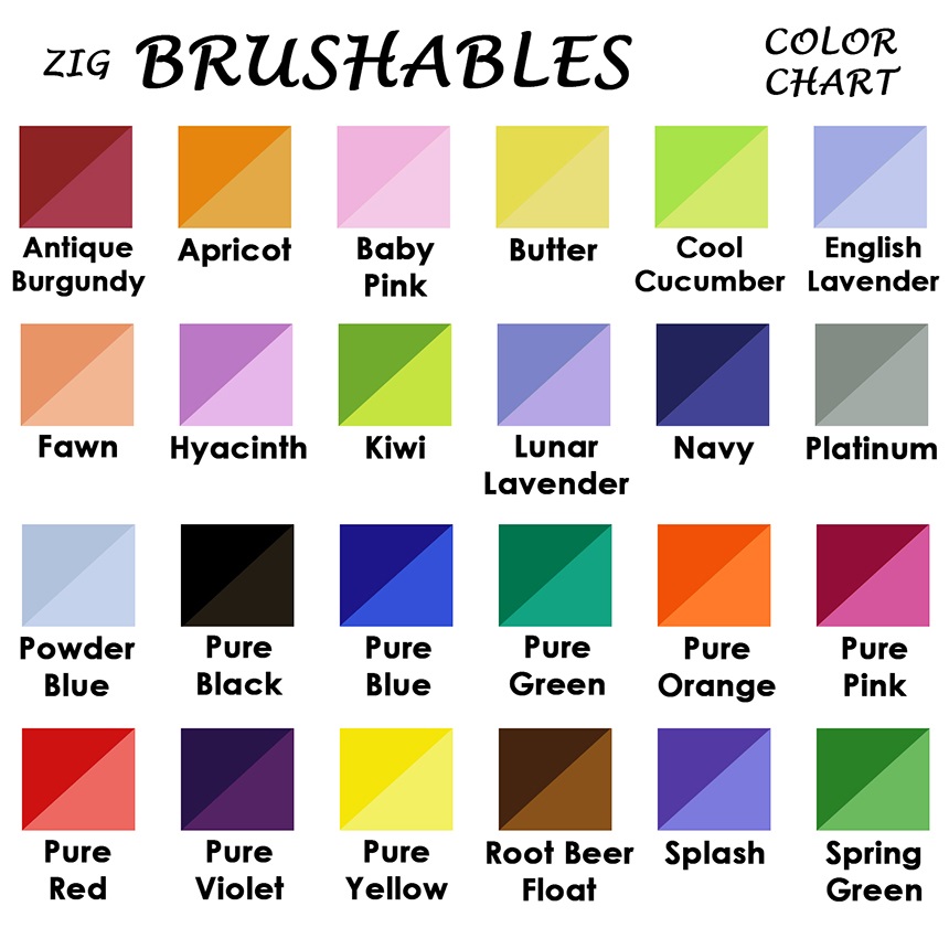 BÚT KURETAKE ZIG BRUSHABLES 2 ĐẦU