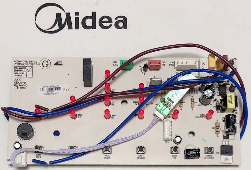 [HCM]Bo mạch quạt Midea AC200-17JR