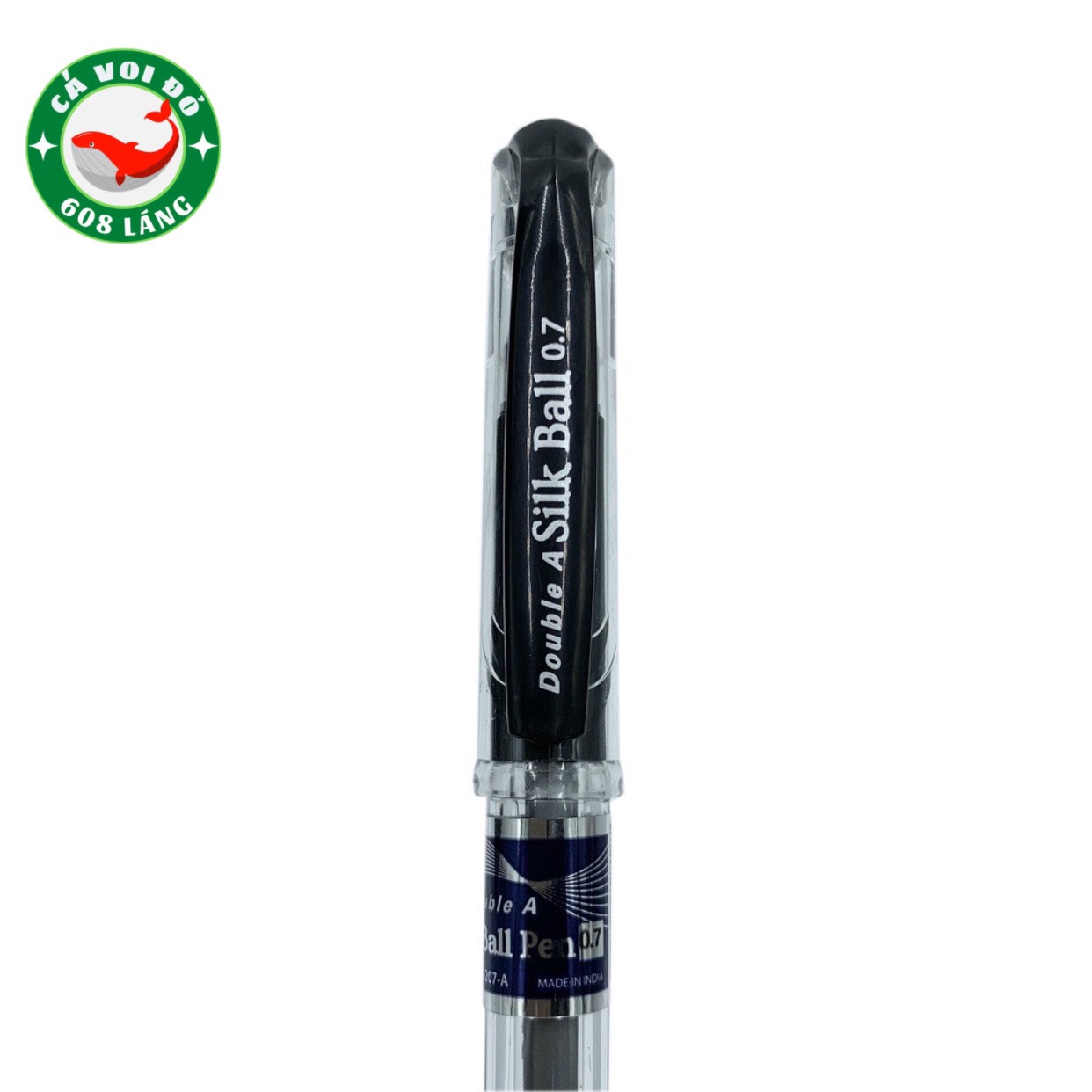 Bút gel 0.7mm Silk Ball DoubleA- Mực Xanh