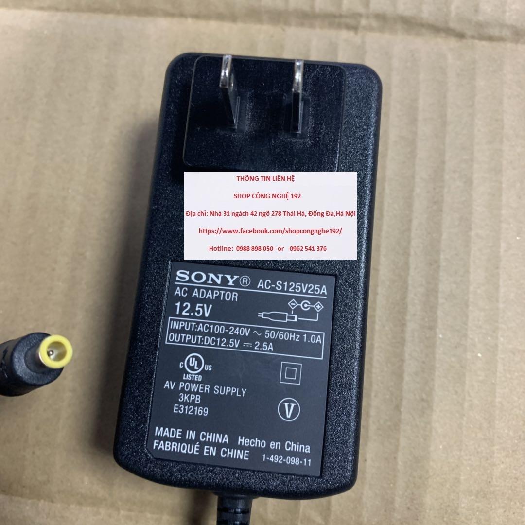 Sạc loa sony 12.5v 2.5a zin