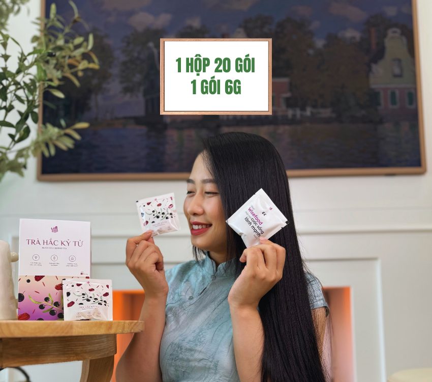 Trà Hắc Kỷ Tử WISE FOOD 120G