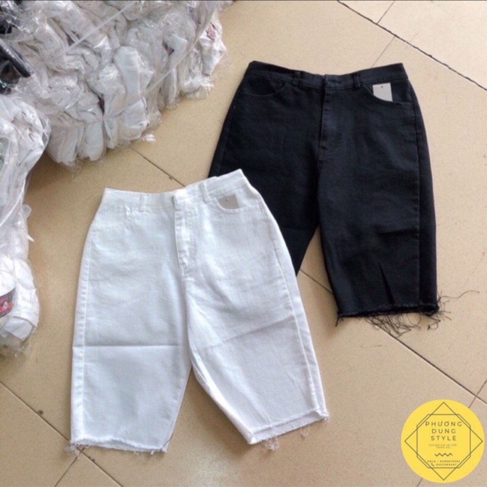 Quần jeans ngố thời trang chất kaki thun co giãn