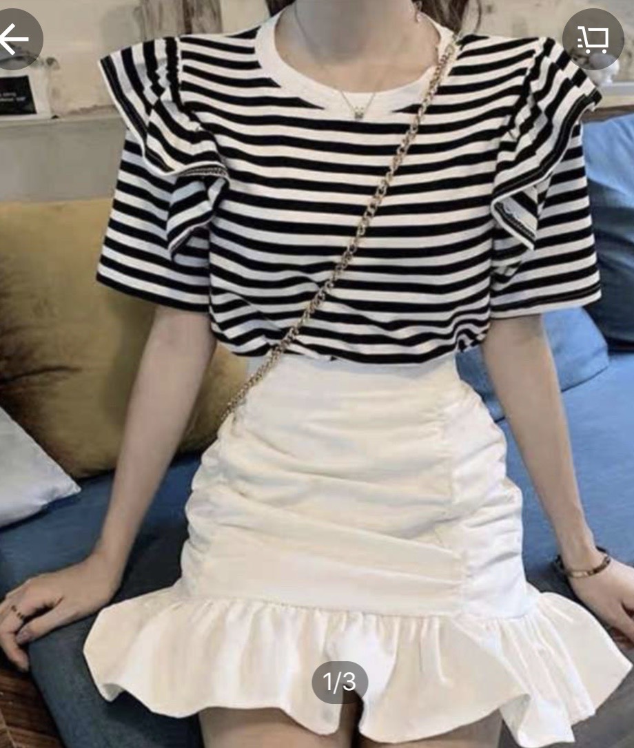 CHÂN VÁY NHÚN ĐUÔI CÁ ĐẸP FROM DƯỚI 50KG