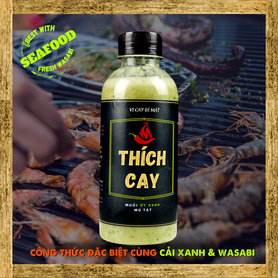 Combo 5 chai nước chấm đủ loại - Thích Cay