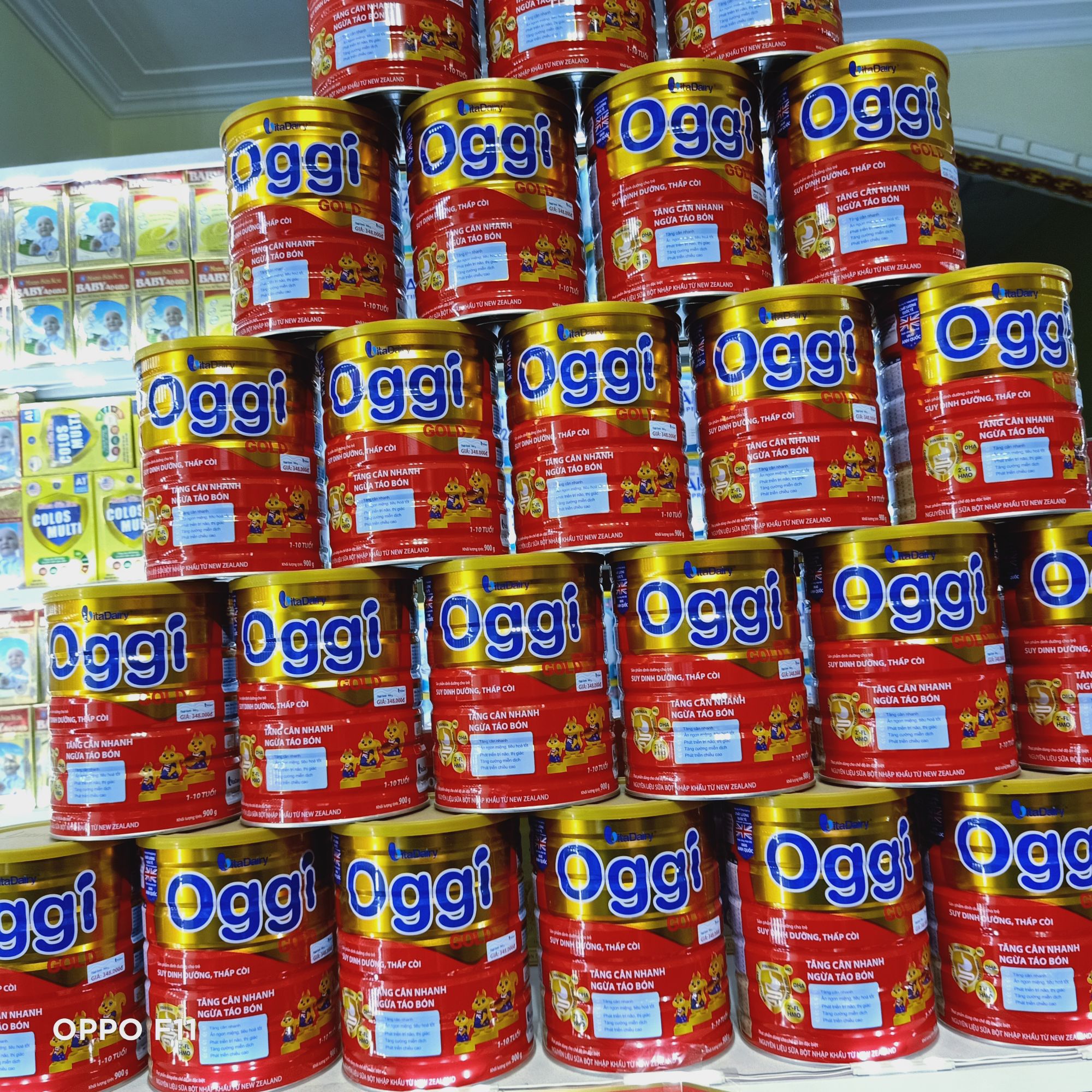 sữa Oggi gold 900g 1-10 tuổi