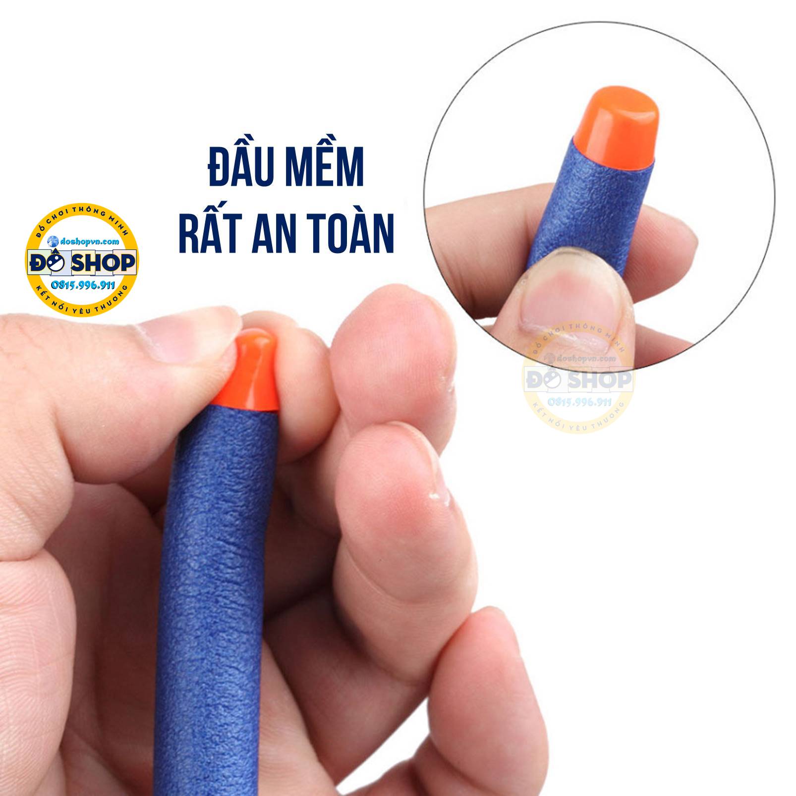 SET 10 Que Xốp Thay Thế Cho Đồ Chơi Nerff Trẻ Em