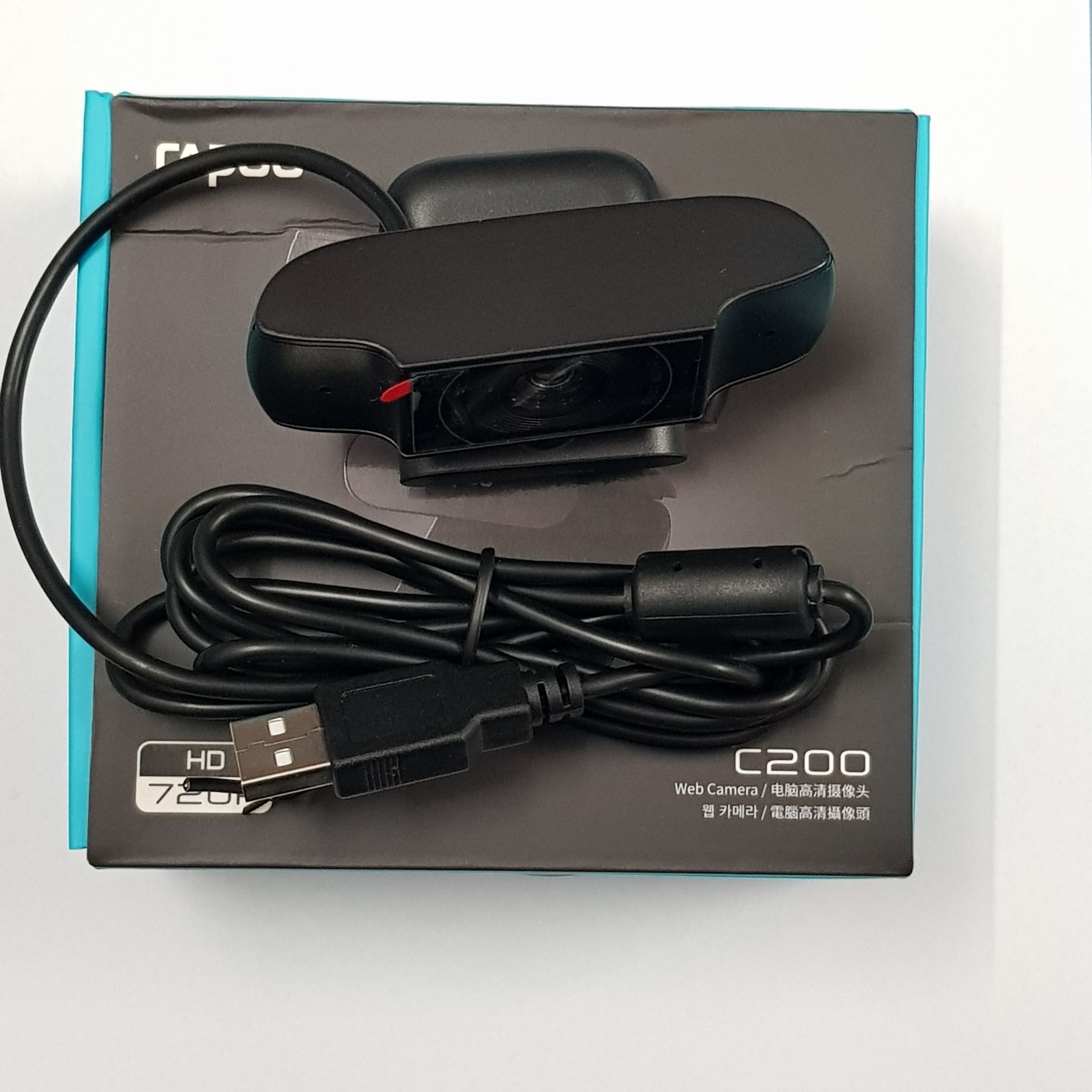 Webcam RAPOO C200 HD 720P