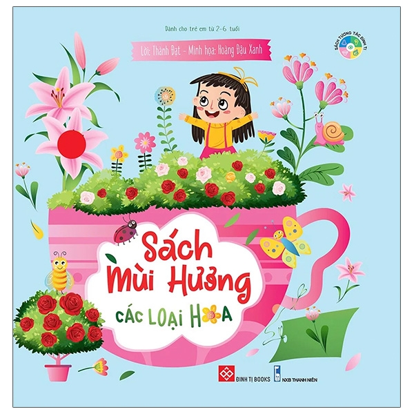 Fahasa - sách mùi hương - các loại hoa