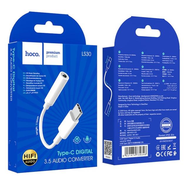 Hoco LS30 . Type-C Out Cable 3.5Pcs