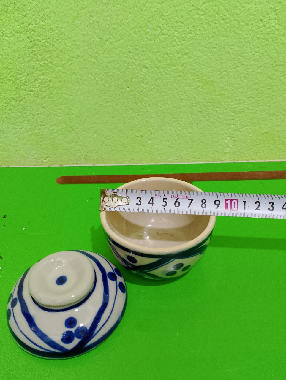 Set 3 Thố sành, hủ đựng 9 cm