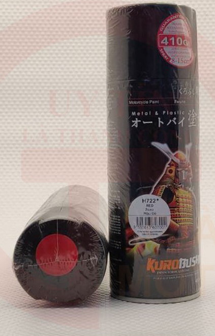 SƠN SAMURAI KUROBUSHI MÀU ĐỎ HONDA (H722*)