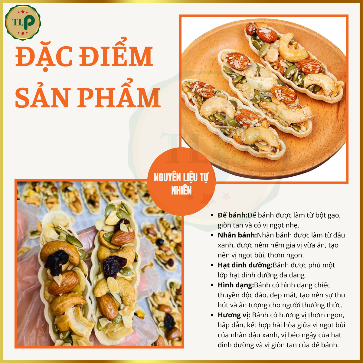 BÁNH THUYỀN MIX HẠT TÂN LỘC PHÁT BỊCH 500G