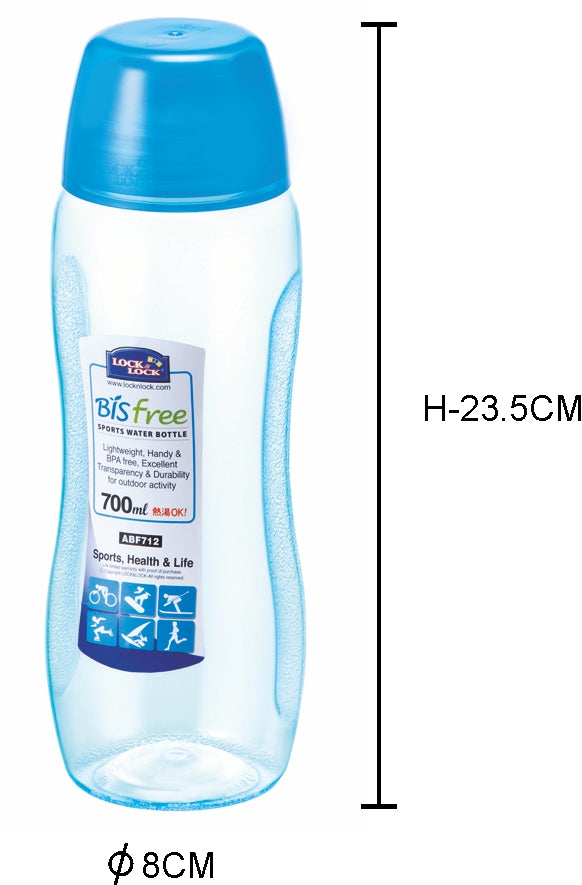 Bình nước nhựa thể thao Lock&Lock 350ml - 500ml - 700ml (ABF708 - ABF708T - ABF710 - ABF710T - ABF712)