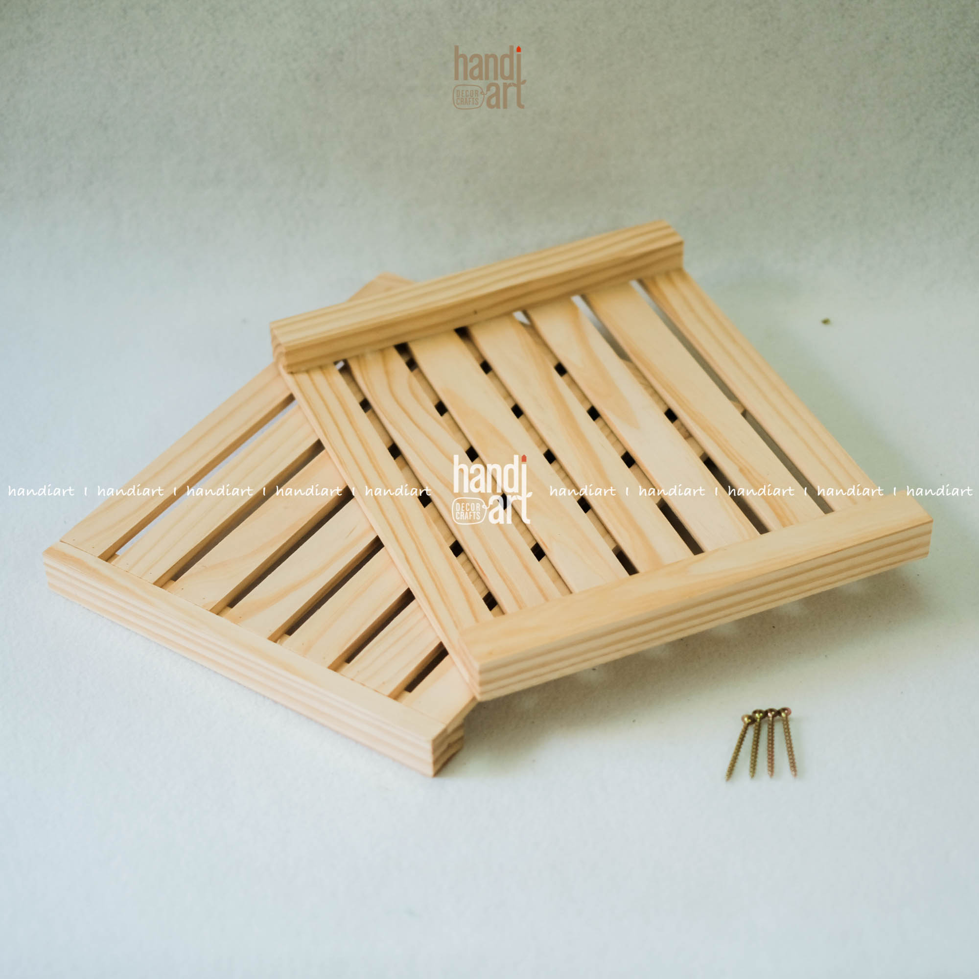 Kệ gỗ đầu giường, tab gỗ trang trí