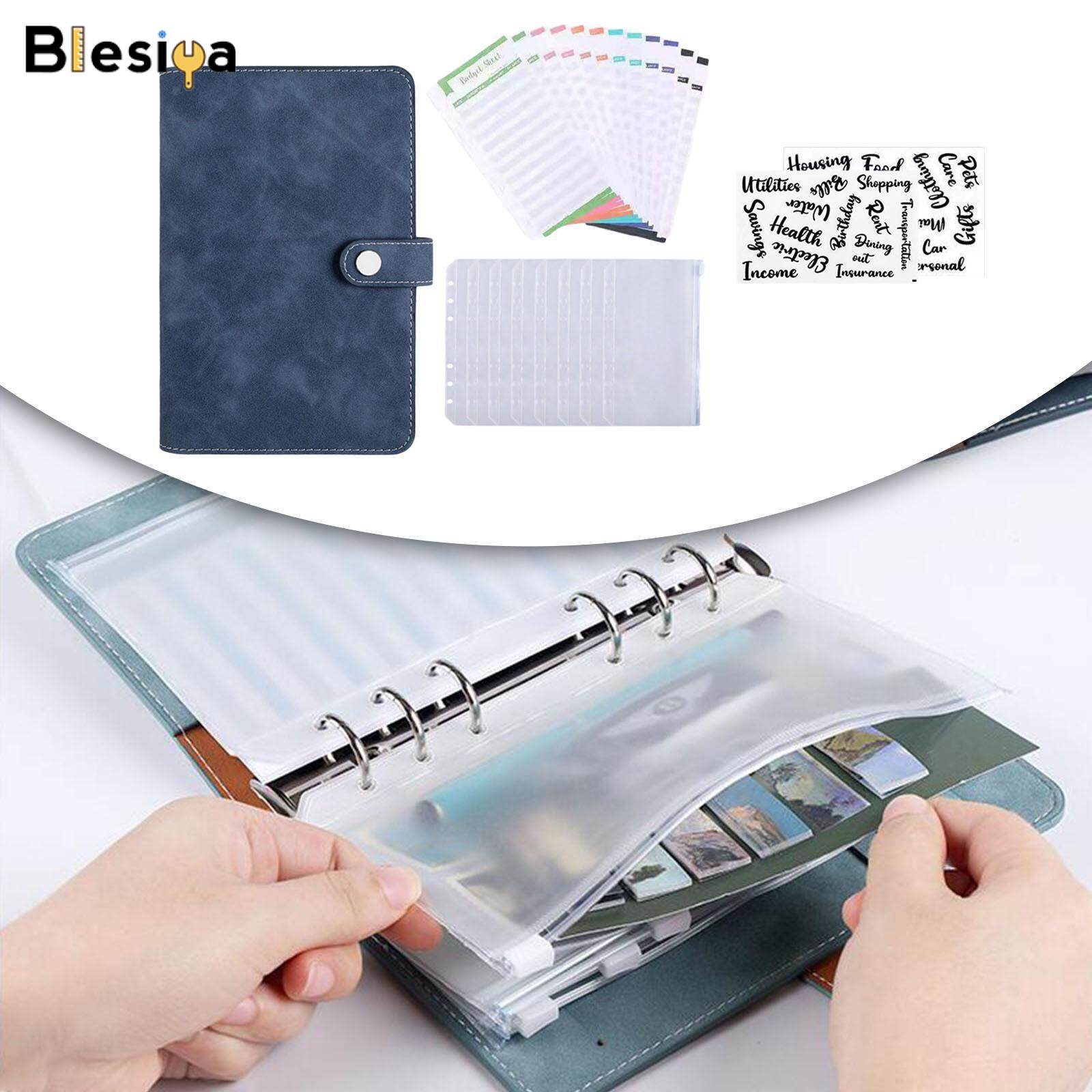 Blesiya Coupon Organizer Lose Leaf Cash Binder for Budgeting Students Home Office