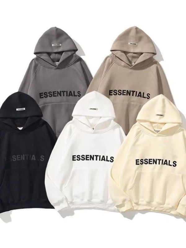 Áo Khoác Hoodie  Nỉ Có Mũ Form Rộng ESSENTIALS Nhiều Màu Unisex Nam Nữ Ulzzang