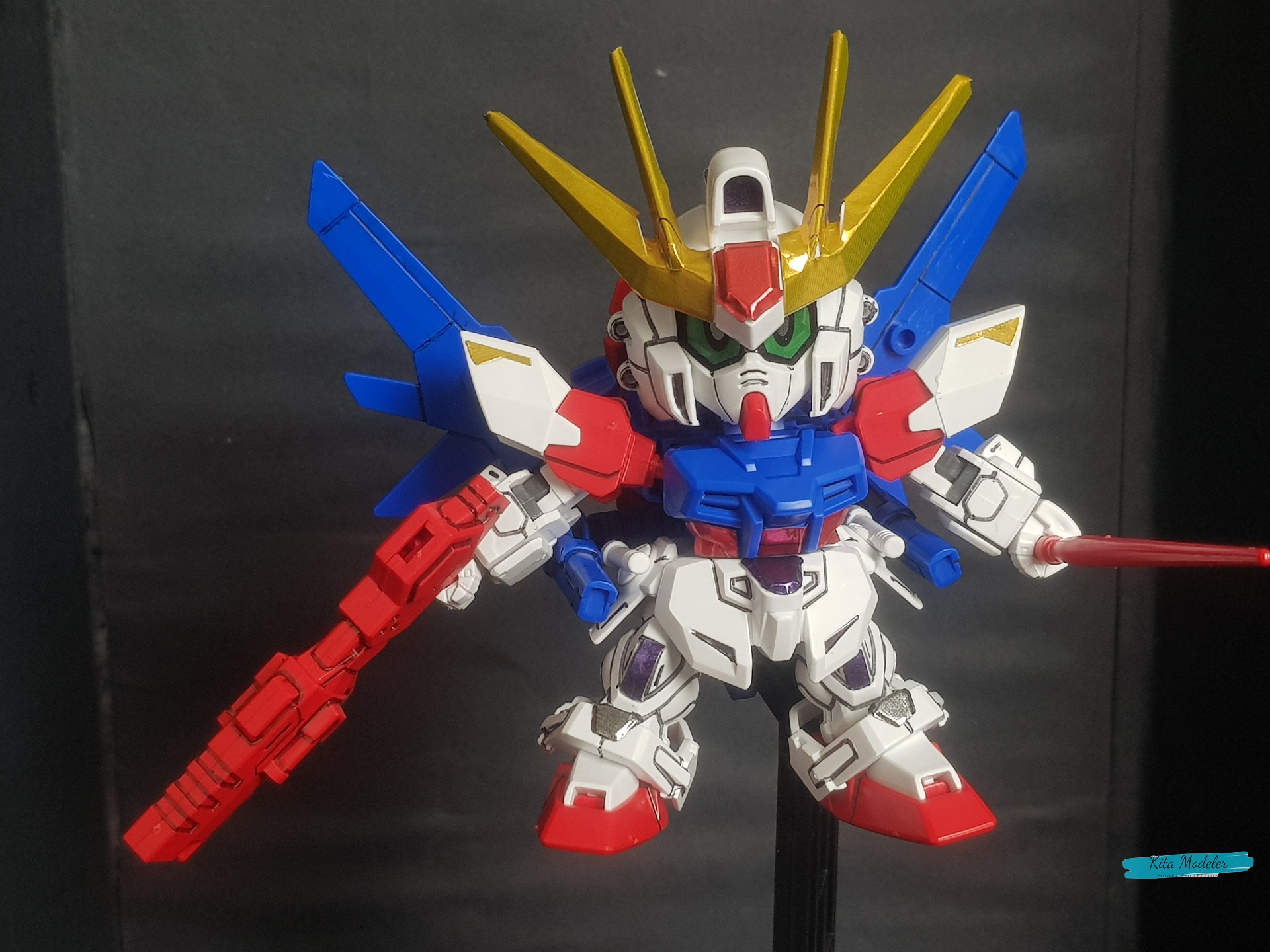 Gundam SD built punch fullpack age-strong war attack