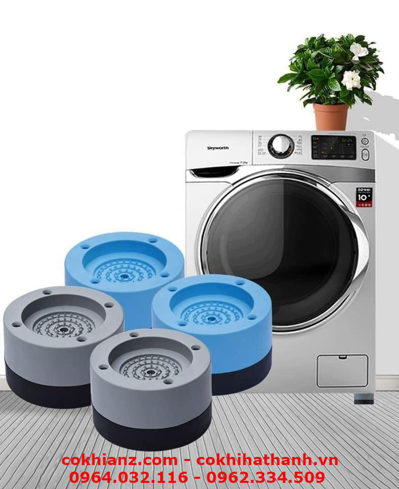 SÉT 4 CHÂN KÊ MÁY GIẶT TỦ LẠNH ĐA NĂNG