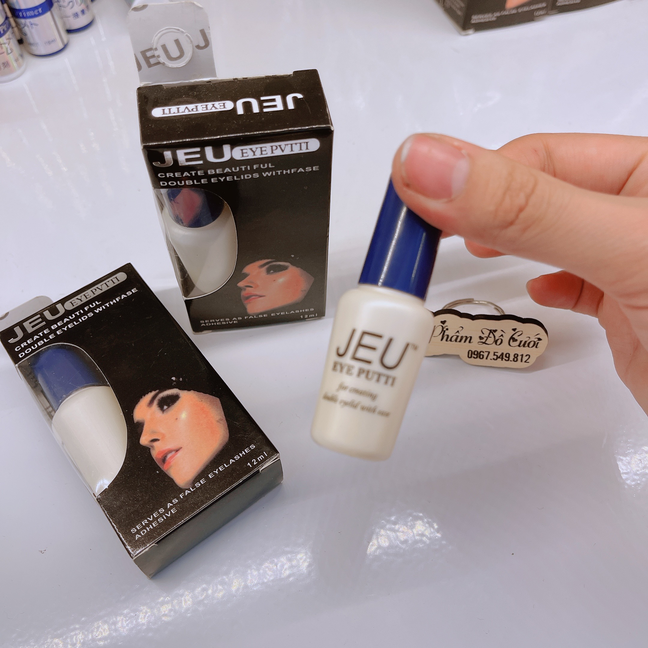 Keo Dán Mi Giả Jeu Eye Putti For Creating Double Eyelid With Ease 12ml [Chính Hãng]