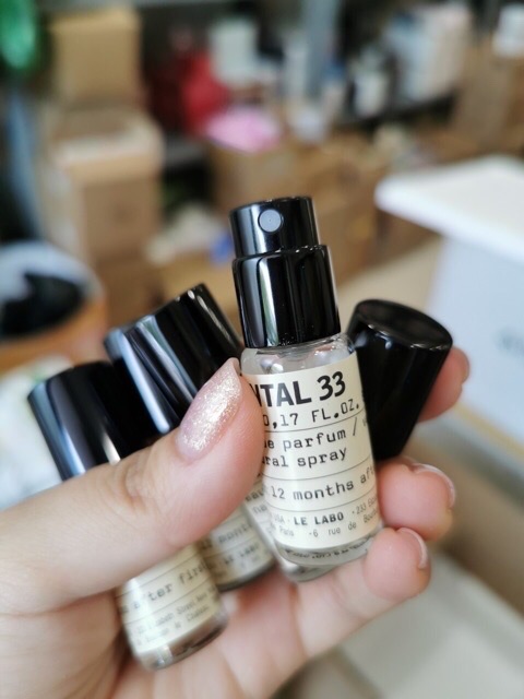 Set Nước Hoa Mini Le Labo 4 Chai X 5Ml