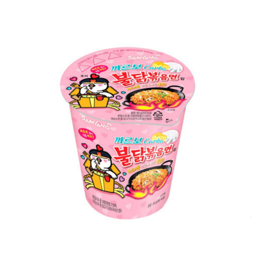 Mì Ly Khô Gà Cay Carbonara Samyang 80G