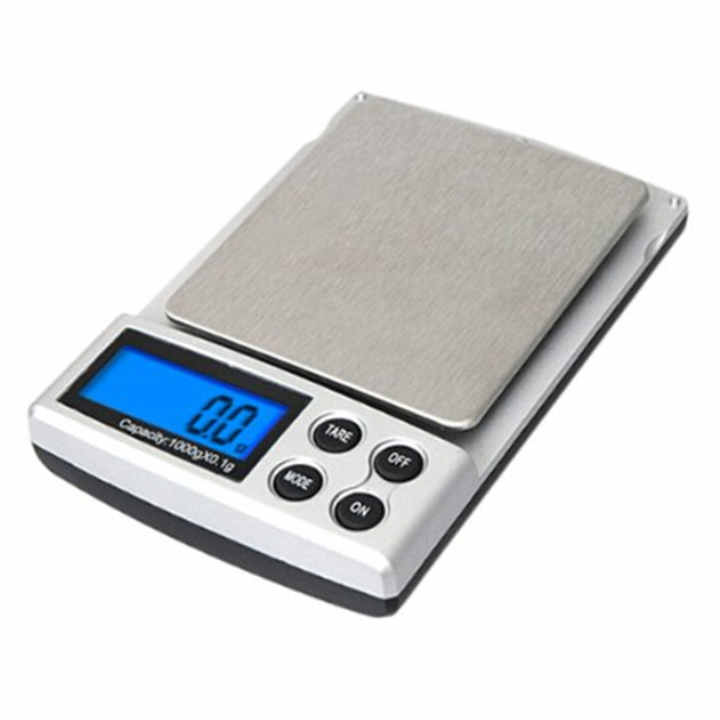 0.1g / 1kg LCD Digital Pocket Weight Scale Jewelry Diamond Balance Scale