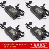 04 Bộ adapter chuyển nguồn điện từ 220V AC sang 12V DC,2A