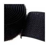 1 Cặp Vải Nylon Móc và Nhung dán xé màu Đen (2cm x 1 mét)