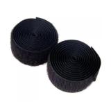 1 Cặp Vải Nylon Móc và Nhung dán xé màu Đen (2cm x 1 mét)