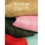 1 mét vải bố linen màu hồng (Khổ 1m5)