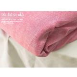 1 mét vải bố linen màu hồng (Khổ 1m5)
