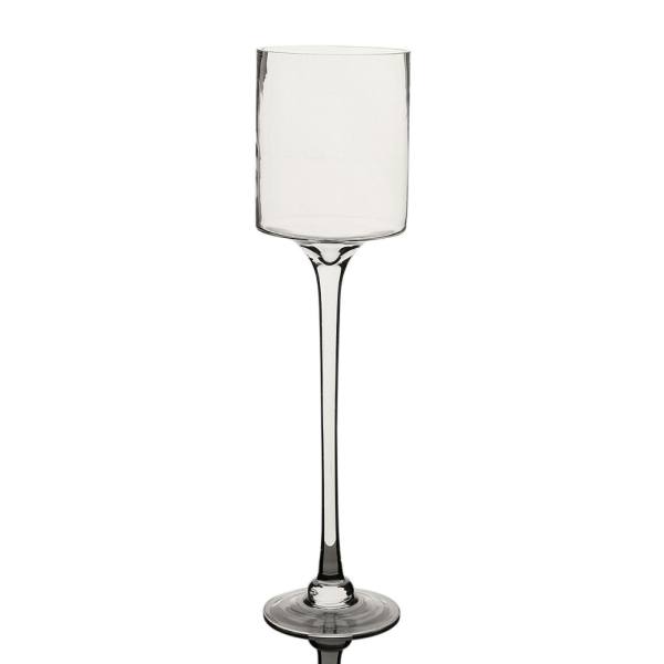 1 pcs Elegant Tea Light Glass Candle Holders Wedding Table Centrepiece - intl