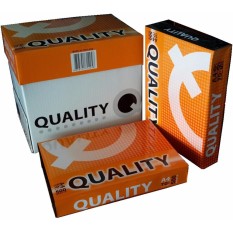 Mua 1 thùng 5 ream giấy A4 Quality định lượng 70gsm - 2500 tờ (Double A sản xuất)