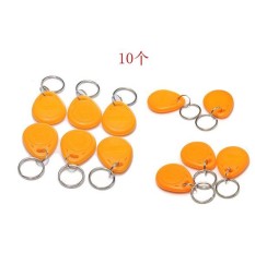 10 cái RFID Viết Được và Đọc Được Thẻ Gần Chìa Khóa Fobs-intl
