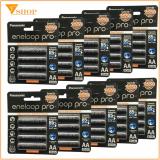 Combo 10 vỉ Pin sạc AA  Eneloop  2550mah ( vỉ 4 viên )